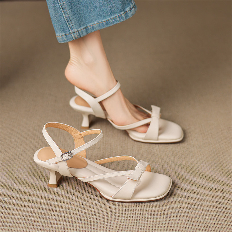 Sewing New - Новые летние сандалии из спилковой кожи