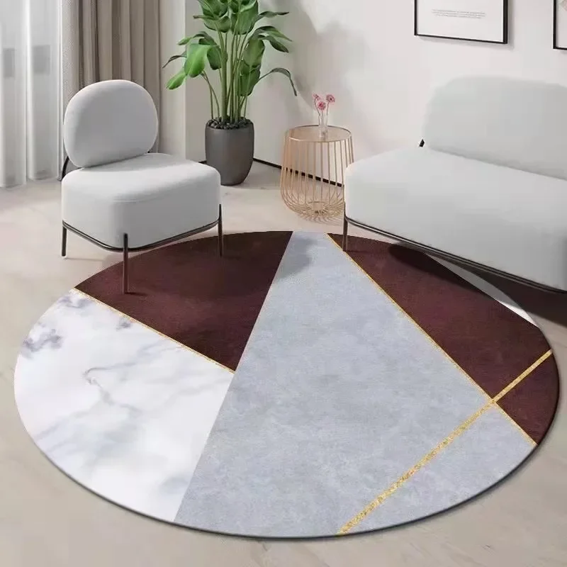 Century Textile & Sewing Supply Online Shopping - ~O~Культяшный круглый ковер с современным дизайном