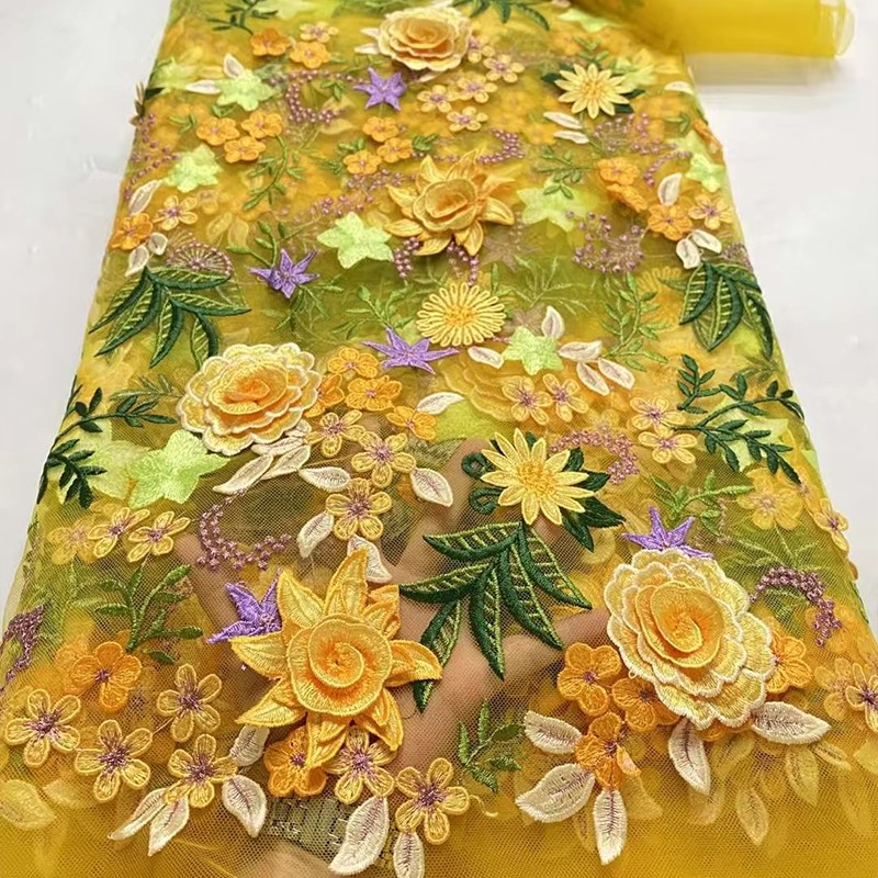 Sewing In Textile - 90x130 см 3D-ткань из тюля с