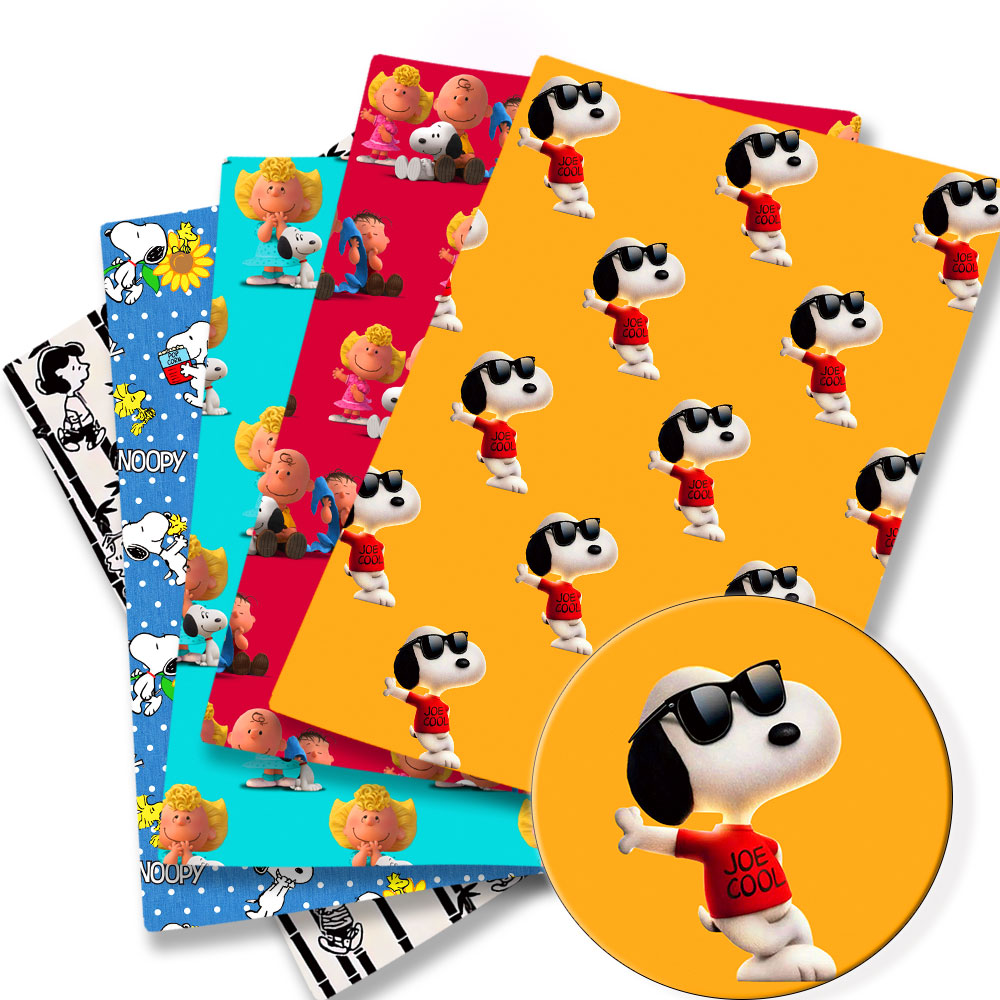 Sewing In Textile - Ткань TAKARA TOMY Snoopy, 140x50 см,