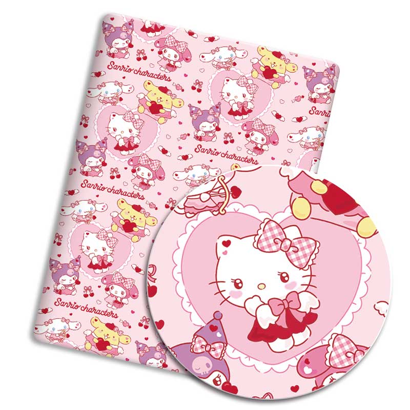 Ткань Sanrio DIY, 140x50 см, х – обзор и цена Sewing In Textile