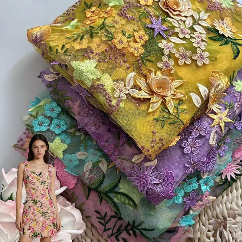 90x130 см 3D-ткань из тюля с ц – обзор и цена Sewing In Textile