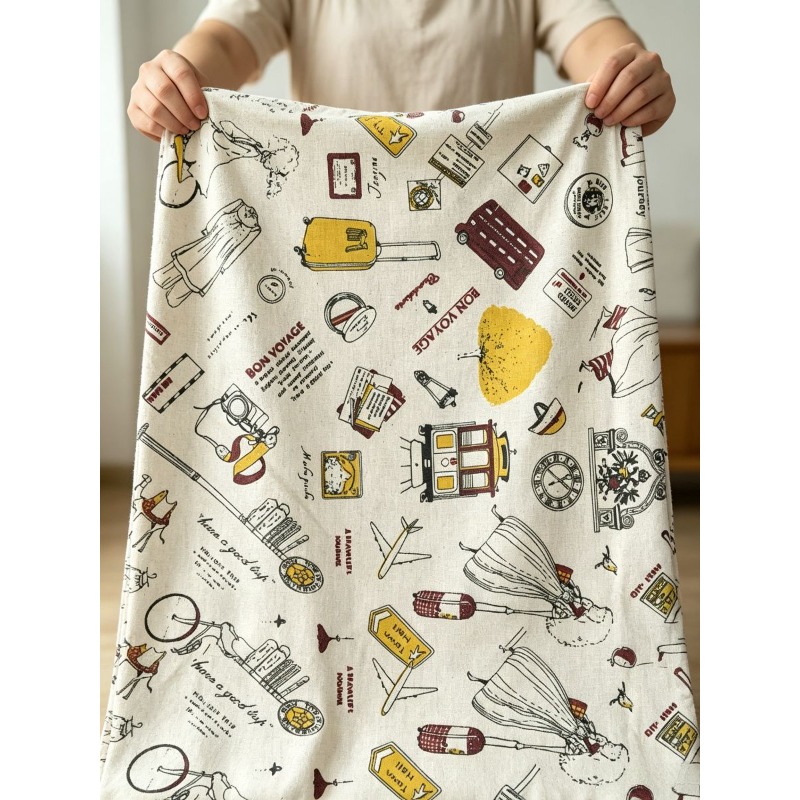 Смешанная ткань с принтом дево – обзор и цена Sewing In Textile